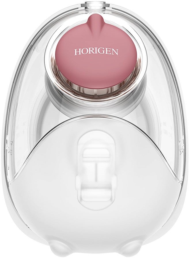 Horigen D6 Milk Bowl, Wearable Breast Pump Breastmilk Storage Bottles with Bottle lid Compatible, Wearable Breast Pump Milk Collector Drak Red 1pack